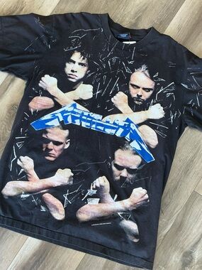 Super RARE 1995 Metallica Double Sided Graphic Tee